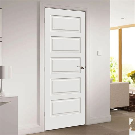 Custom White Interior Door Mdf Hdf Solid Wood Core Door China