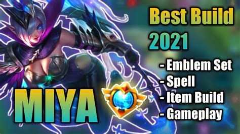 Miya Best Build 2021 Top 1 Global Miya Build Miya Gameplay Mobile