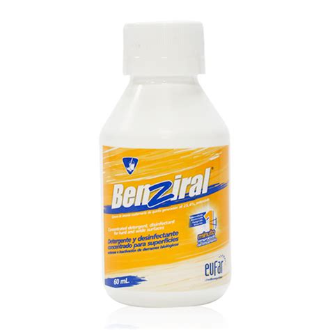 Benziral Detergente Desinfectante 60 Ml