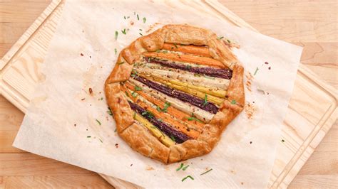 Rainbow Carrot Galette Tastemade