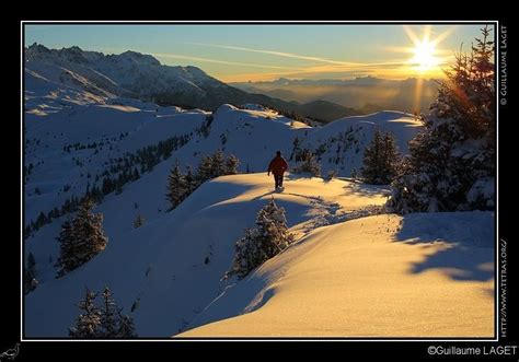 Le Grand Rocher Depuis Le Col Du Barioz