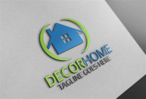 Decor Home Logo ~ Logo Templates ~ Creative Market