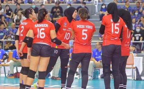 Hasil SEA V League 2023 Timnas Voli Putri Indonesia Tumbang Dari Vietnam