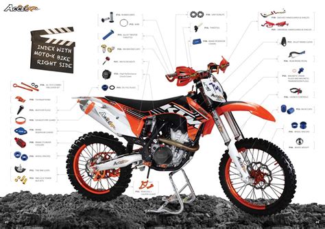 An Illustrated Guide To Dirt Bike Parts