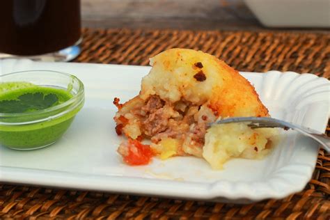 Papas Rellenas Colombianas Patatas Cocina Con Clau