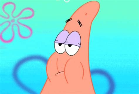 Patrick Drooling Gif