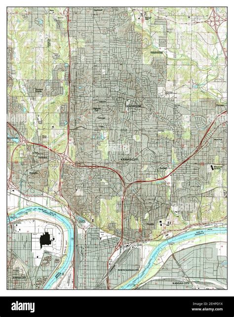 North Kansas City, Missouri, map 1990, 1:24000, United States of ...