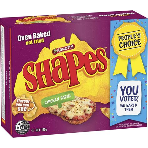 Arnotts Arnott's Shapes Chicken Parmi 165g is not halal | Halal Check