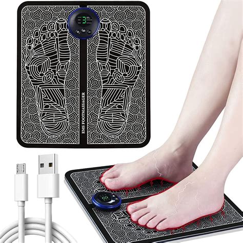 EMS Portable Foot Massager Mat Best Rechargable Massager Online