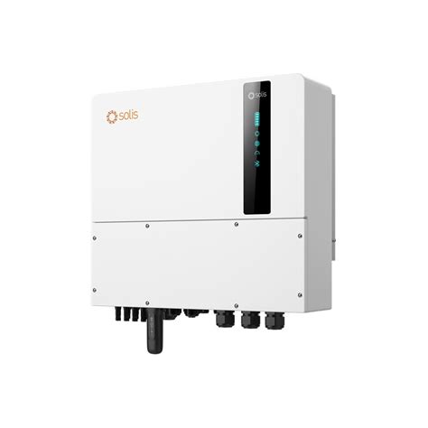 Solis S Kw Phase Hybrid Inverter With Dc Mppt For Hv Batteries