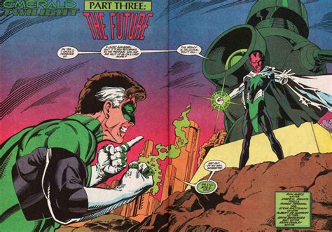 Green Lantern Emerald Twilight Worth A Read Green Lantern Hal Jordan