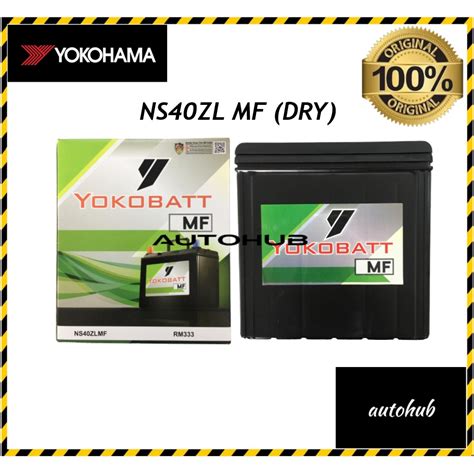 YOKOHAMA YOKOBATT NS40ZL NS40ZLMF Battery Perodua Kancil Myvi Viva Alza