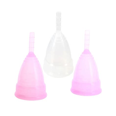 Aliexpress Buy 1PCs 2PCs Medical Silicone Menstrual Cups Lady