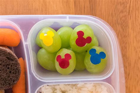 Lunchbox Dad How To Make A Disney Mickey And Minnie Mouse Food Art