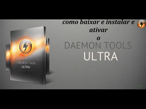 Como Baixar E Instalar E Ativar O Daemon Tools Ultra YouTube