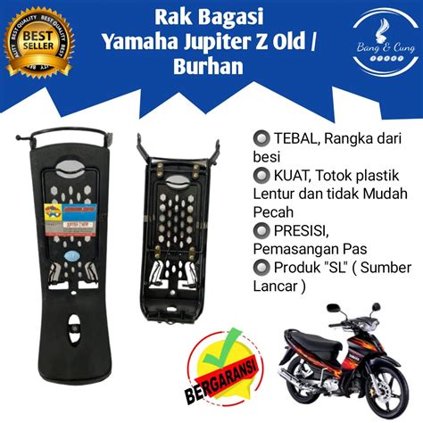 B C Rak Keranjang Jepit Bagasi Tengah Motor Yamaha Jupiter Z Old