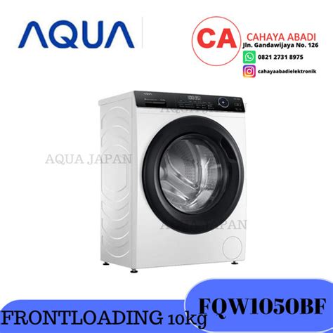 Jual Mesin Cuci Aqua Front Loading Kg Fqw Bf Fqw Bf