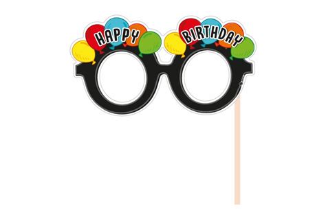 Happy Birthday Glasses Png Clip Art Library