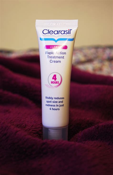 Studs and Dreams: Clearasil Ultra Rapid Action Treatment Cream