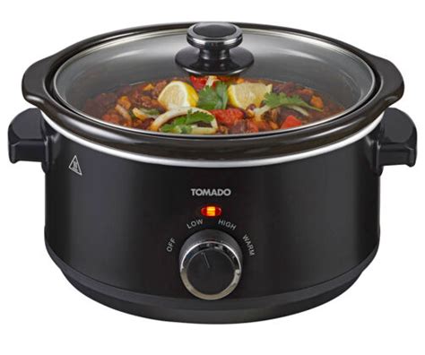 Tomado Tsc B Slowcooker Met Liter Inhoud