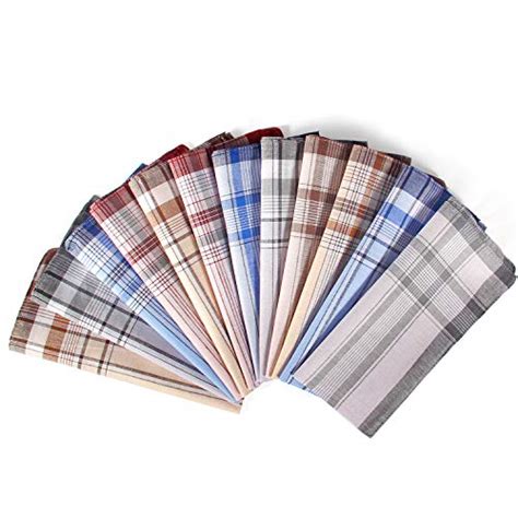 Handkerchiefs For Men Ohuhu Pure Cotton Pocket Square Men S