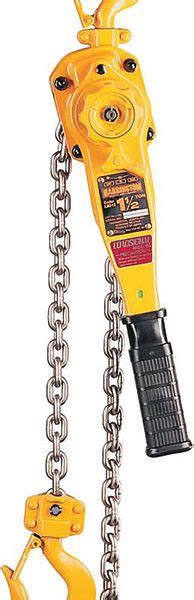 3 Ton X 20 Harrington Lever Hoist Certified Slings Rigging Store