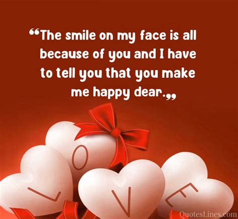 You Make Me Smile Quotes Love