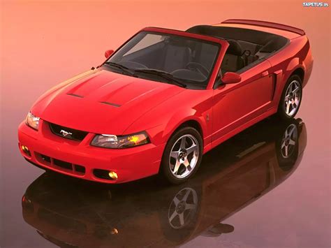 Ford Mustang Czerwony Cabrio