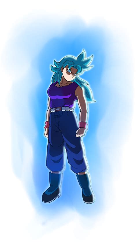 Kyuri Super Saiyan Blue Shintani Style by Teejee67 on DeviantArt