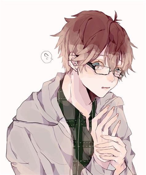 Anime Guys With Glasses And Brown Hair - Anime Gallery