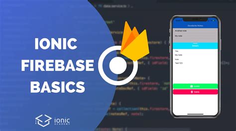 Build Your First Ionic App With Firebase Using Angularfire Devdactic