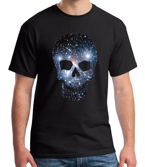 T Shirt Company Short Sleeve Printed Crew Neck Mens Super Cool Space