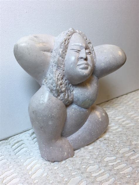 Nicaraguan Hand Carved Marble Stone Marmolina Nude Etsy