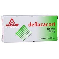 Deflazacort 30mg Oral 10 Tabletas