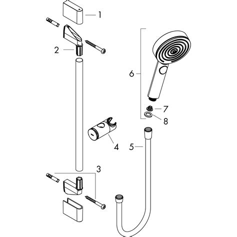 Hansgrohe Zestawy Prysznicowe Pulsify Select S Zestaw Prysznicowy 105