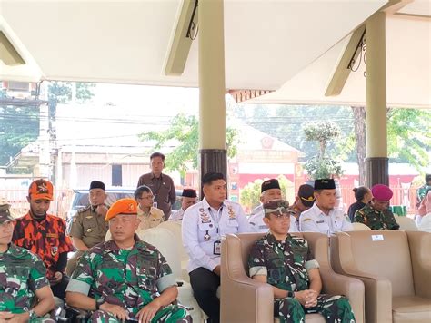 Rutan Bangil Kanwil Kemenkumhan Jatim Menghadiri Upacara Penutupan TNI