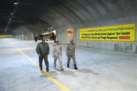 The Iranian Air Force Unveils An Underground Military Base Called Eagle 44