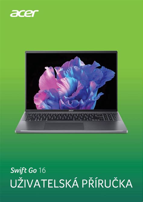 Acer Swift Go Manual Acer Swift Go Nx Kfgec Zbozi Cz