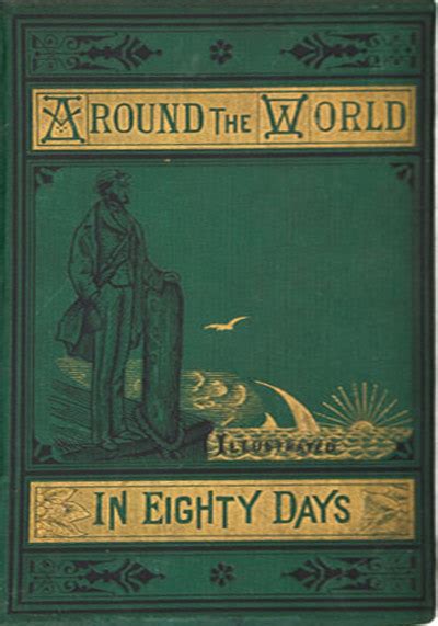 Jules Verne Book Around The World In Eighty Days Tour Du Monde En