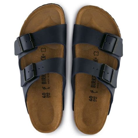 Jual Birkenstock Arizona Blue Birko Flor Sandal Shopee Indonesia