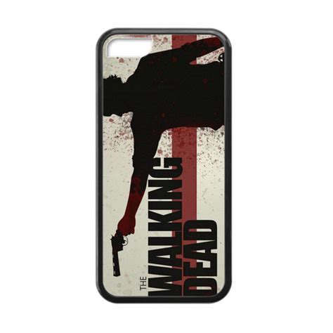 The Walking Dead Gun Case for iPhone 5c Sports Phone Cases-in Phone ...