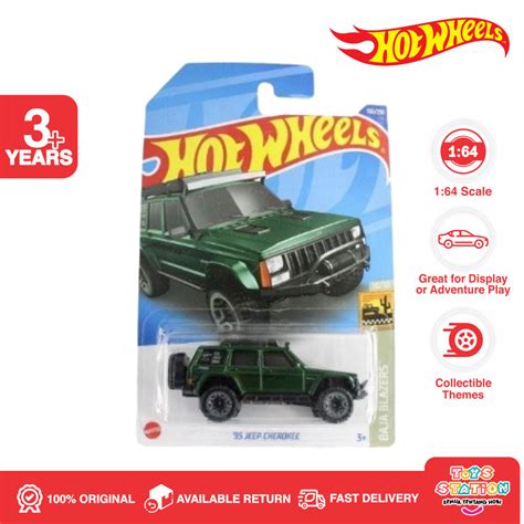 Hot Wheels Regular 95 Jeep Cherokee Toyzstatioon Shopee Philippines