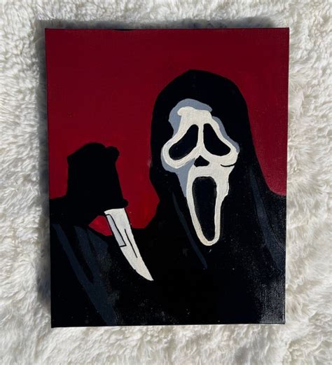 Scream Acrylic Painting 8x10 - Etsy