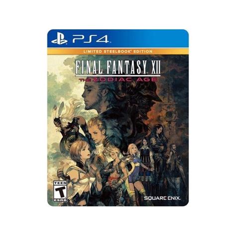 Final Fantasy Xii The Zodiac Age Limited Edition Steelbook No Shoptime