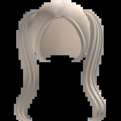 Loose Wavy Pigtails In Pastel Blonde Roblox Item Rolimon S