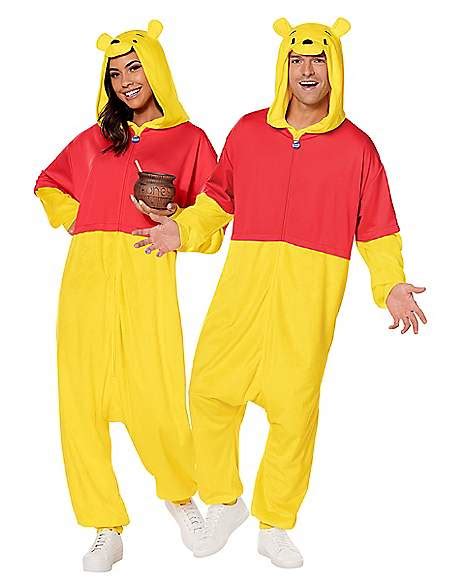 Adult Pooh Union Suit - Winnie the Pooh - Spirithalloween.com