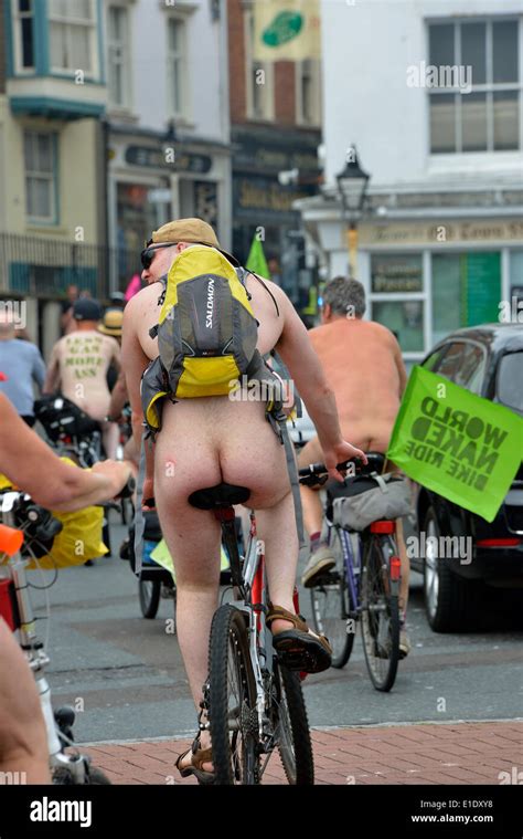 Hastings World Naked Bike Ride Hastings East Sussex England Uk St