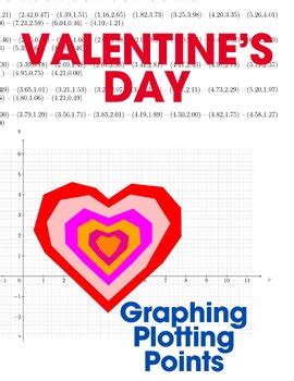 Graphing The Love Layers Valentine S Day Plotting Points Extravaganza