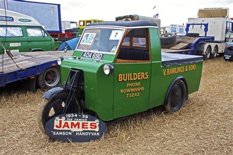 James A 1934 James Three Wheeler Pictured At Tarrant Hinto Flickr