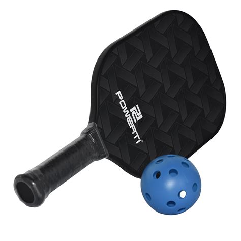 POWERTI Racket Fiber Pickle Ball Set Carbon Fiber And Ball Set Ball